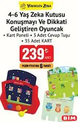 YÜKSELEN ZEKA 4-6 YAŞ ZEKA KUTUSU KONUŞMAYI VE DİKKATİ GELİŞTİREN OYUNCAK YÜKSELEN ZEKA 4-6 YAŞ ZEKA KUTUSU KONUŞMAYI VE DİKKATİ GELİŞTİREN OYUNCAK